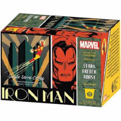 Marvel Iron Man Stark French Roast Single Serve Coffee, 3.5 oz