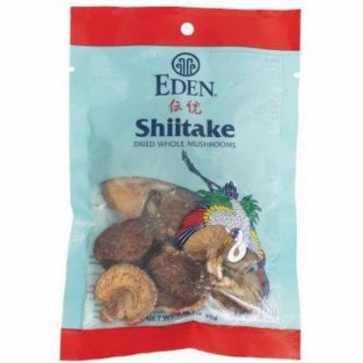 Eden Shiitake Mushrooms, Whole Dried, .88 Ounce (Pack of 6)