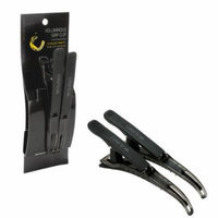 Colortrak 2 pack Voluminous Grip Hair Clips, BLACK, 5408