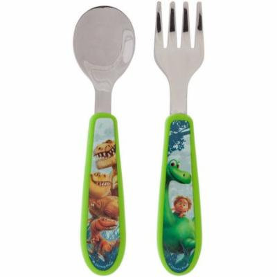 The First Years Disney/Pixar The Good Dinosaur Easy Grasp Flatware, BPA-Free