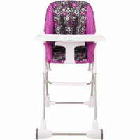 Evenflo Symmetry Flat Fold High Chair, Daphne