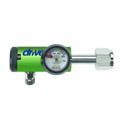 Drive Medical CGA540 Oxygen Regulator w/DISS Outlet-15LPM