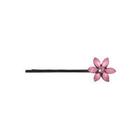 Smoothies Sparkle Flower Bob Pin-Pink 01632