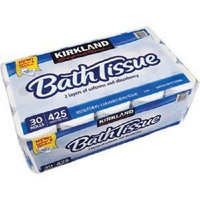 Kirkland Signature Embossed Bath Tissue, 30 Rolls, 425 Sheets Per Roll