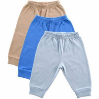 Luvable Friends Newborn Baby Boys Pants 3-Pack