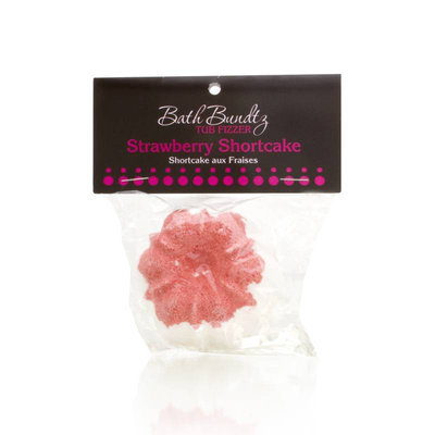 Upper Canada Bath Bakery Bath Bundtz Tub Fizzer Strawberry Shortcake 85g/3oz
