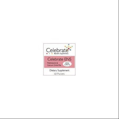 Celebrate ENS Multivitamin & Calcium Drink Mix Wild Cherry 60 packets