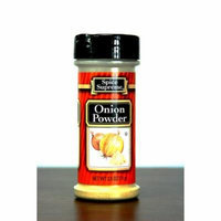 Pack of 12 Spice Supreme Onion Powder Seasonings 2.5 oz. #30550