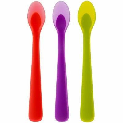 The First Years Soft Serve Silicone Infant Spoons, BPA-Free, 3pk