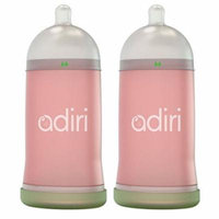 Adiri NxGen Stage 1 Nurser (3-6 M) 9.5oz (281mL) - 2 Pack, Blue/White