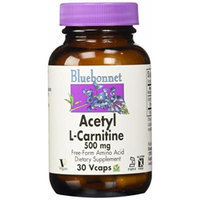 Acetyl L-Carnitine 500mg Bluebonnet 30 VCaps