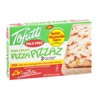 Tofutti Pizza Pizzaz Milk Free Pan Crust Pizza