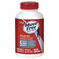 Move Free Advanced Plus MSM and Vitamin D3, 120 Count