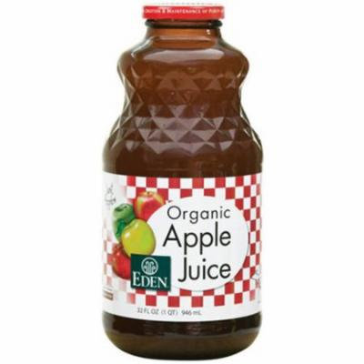Eden Organic Apple Juice, 32 fl. oz, (Pack of 2)