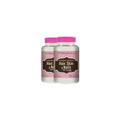 Hair, Skin & Nails infused with Moroccan Argan Oil 2 Bottles x 165 Softgels