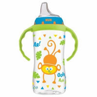 NUK Jungle Animals Silicone Learner Cup, BPA-Free, 10 oz