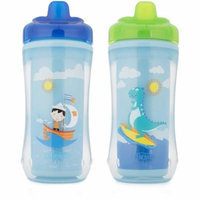 Dr. Brown's Hard-Spout Cup Boy Sailboat/Dino, BPA-Free, 10 oz, 2-pack (Stage 3, 12 Months and Up)