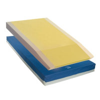 Drive Medical Gravity 9 Long Term Care Pressure Redistribution Mattress w Elevated Perimeter, Blue, 76x36x6, 1 ea