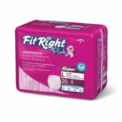 FitRight Pink Protective Underwear,Large FITPINKLGZ