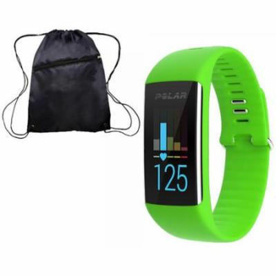 Polar A360 Fitness Monitor with Cinch Bag Green Medium