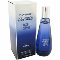 Zino Davidoff Cool Water Night Dive for Women Eau de Toilette Spray, 2.7 oz
