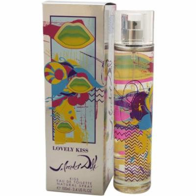 Salvador Dali Lovely Kiss for Women Eau de Toilette Spray, 3.4 oz