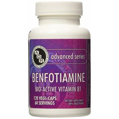Advanced Orthomolecular Research AOR Benfotiamine 80 mg Capsules, 120 Count