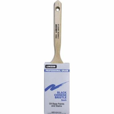 BRUSH SASH BLACK CHINA 3IN