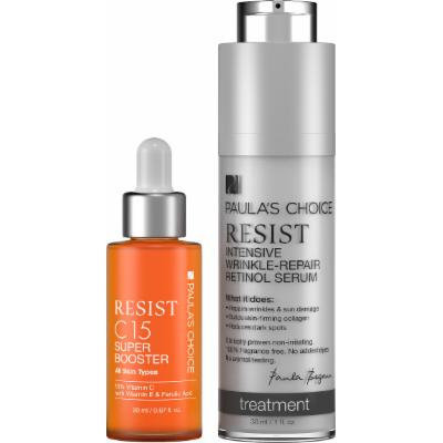 Paula's Choice Resist C15 Super Booster + Resist Intensive Wrinkle-Repair - Complete Duo