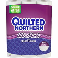 Quilted Northern Ultra Plush Double Rolls Toilet Paper, 165 sheets, 24 rolls