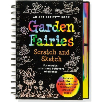 Garden Fairies Scratch and Sketch: An Art Activity for Magical Artists and Believers of All Ages (Scratch & Sketch)