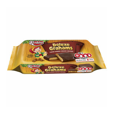 Keebler Chips Deluxe Fudge Covered Graham Sandwich Bites