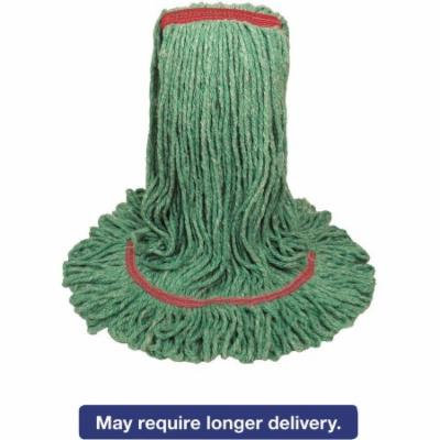 Boardwalk Premium Standard Cotton & Rayon Fiber Mop Head, Large, Green