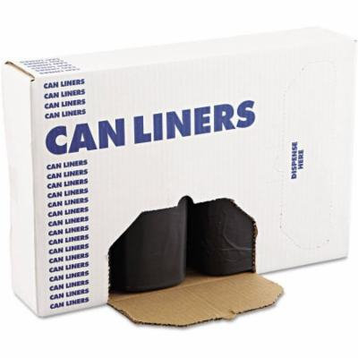 Boardwalk SH-Grade Trash Bags, 60 Gallon, Black, 100 count