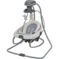 Graco DuetSoothe Baby Swing and Rocker, Solar