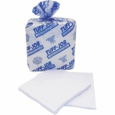 Cascades Tuff-Job White Scrim Reinforced Wipes, 50 sheets, (Pack of 18)