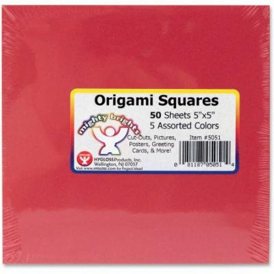Hygloss Mighty Brights Origami Squares