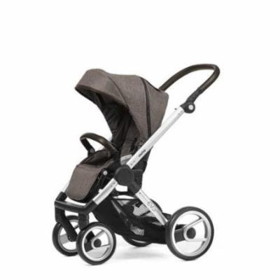 Mutsy Evo Farmer Edition Stroller - earth with silver chassis