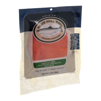 Blue Hill Bay Smoked Wild Alaskan Sockeye Salmon