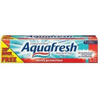 Aquafresh Triple Protection Fluoride Toothpaste, Cavity Protection, 8.2 oz