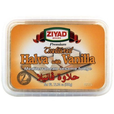Ziyad Halva with Vanilla, 12.34-Ounce (Pack of 6)