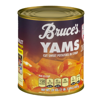 Bruce's Yams Cut Sweet Potatoes In Syrup