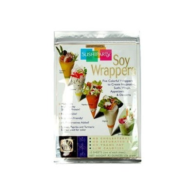 Yamamotoyama Yama Moto Yama Assorted Soy Wrapper Half Sheet - 10 Sheets Per Unit Gluten Free 0.74oz