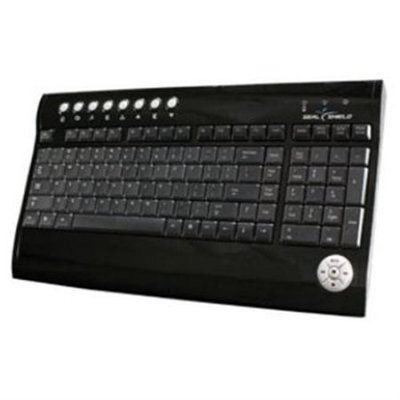SEAL SHIELD S103W Black Wireless SILVER SURF Wireless Multimedia Keyboard