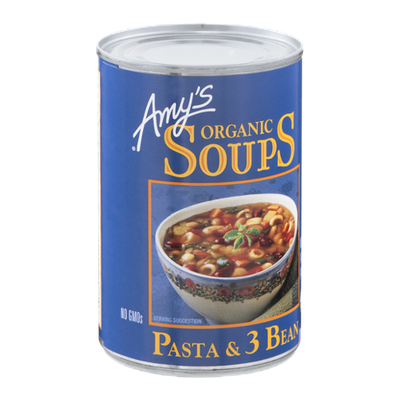 Amy's Kitchen Organic Soups Pasta & 3 Bean