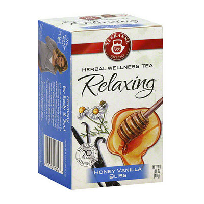 Teekanne Relaxing Honey Vanilla Bliss Tea Bags