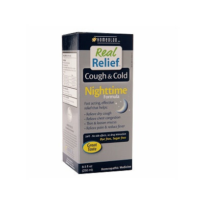 Homeolab Real Relief Cough & Cold Nighttime Formula
