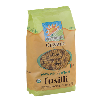 Bionaturae Organic Fusilli Whole Wheat