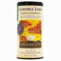The Republic of Tea, Chamomile Lemon Herbal Tea Bags