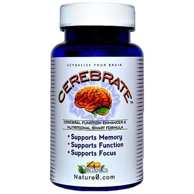 4 Organics Cerebrate30 Cerebrate Bottle - 30 Capsules